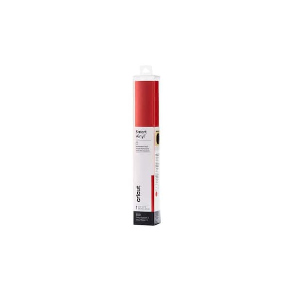 Cricut 3 ft. Smart Vinyl Shimmer Permanent, Red