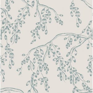 Rainham Willow Newport Blue Wallpaper