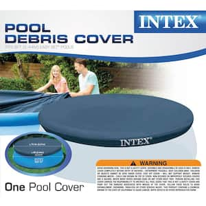 8 ft. Round Easy Set Above Ground Swimming Pool Debris Leaf Vinyl Cover Tarp