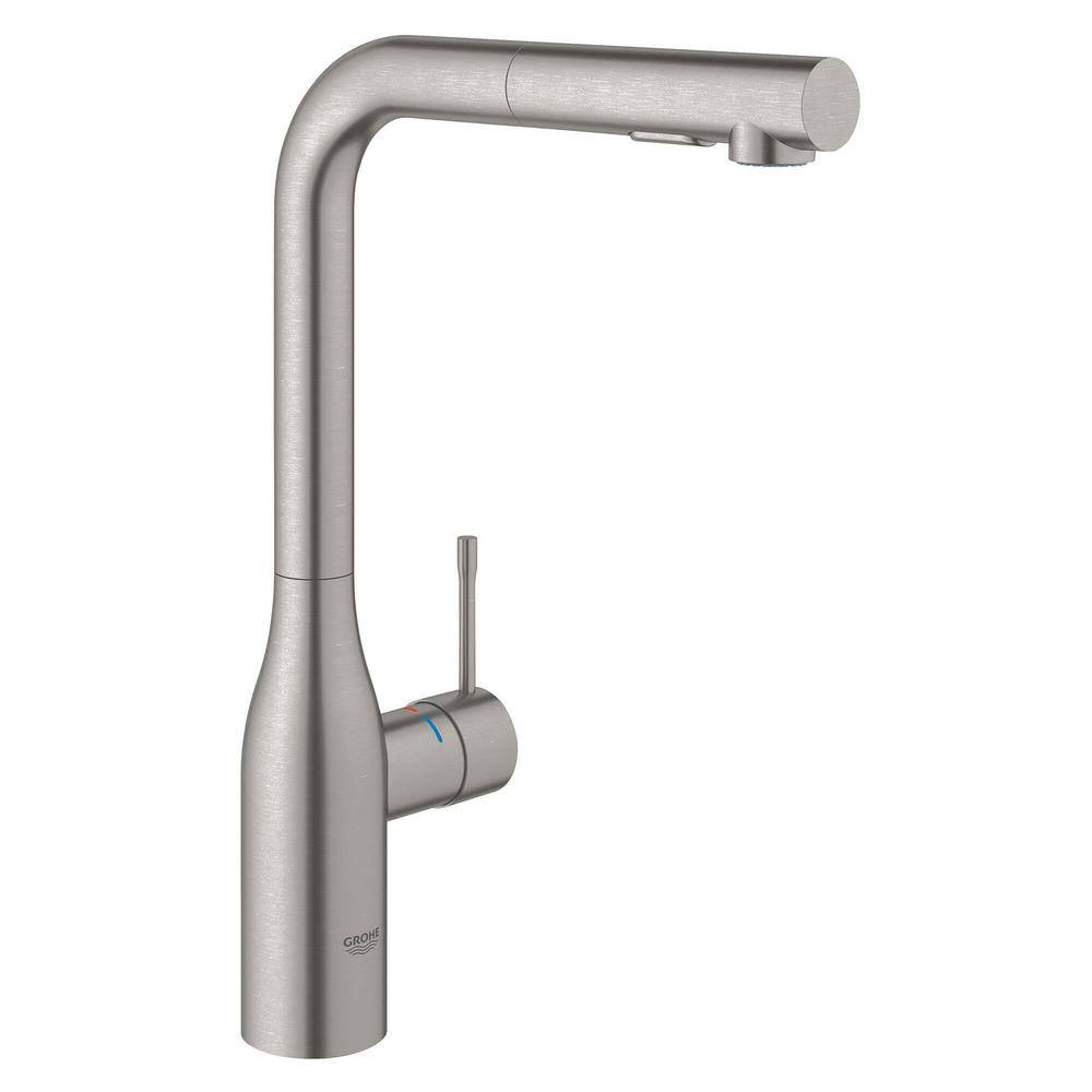 SuperSteel Modern Pull-Out Spray Kitchen Faucet