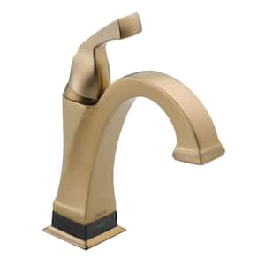 Dryden Single Hole Single-Handle Bathroom Faucet with Touch2O.xt Technology in Champagne Bronze