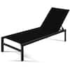Photo 1 of ***PHOTO REFERENCE ONLY****LIVIZA Metal 6-Position Outdoor Chaise Lounge Chairs, Black


