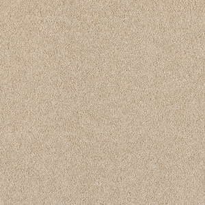 Tailored Trends III Royal Beige 58 oz. Polyester Textured Installed Carpet