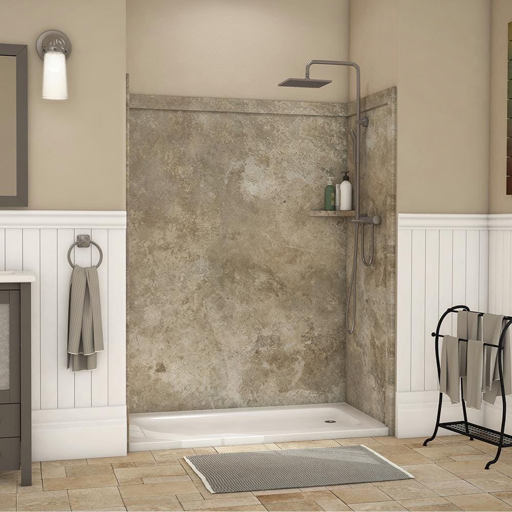Flexstone Royale 36 In X 60 80, Shower Wall Surround Kit