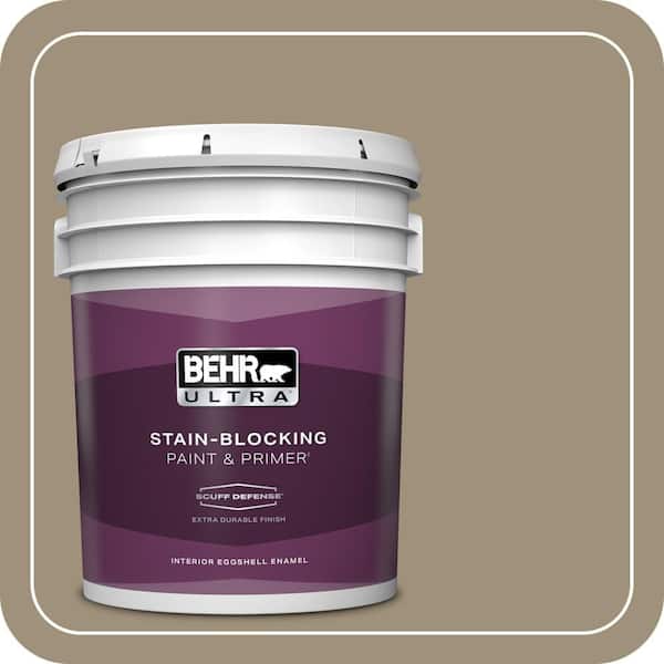 BEHR ULTRA 5 gal. #750D-5 Desert Shadows Extra Durable Eggshell Enamel Interior Paint & Primer