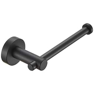 Wall Mounted Toilet Paper Holder in Matte Black