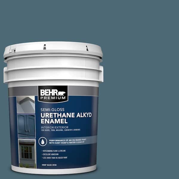 5 gal. #S470-6 Shipwreck Urethane Alkyd Semi-Gloss Enamel Interior/Exterior Paint