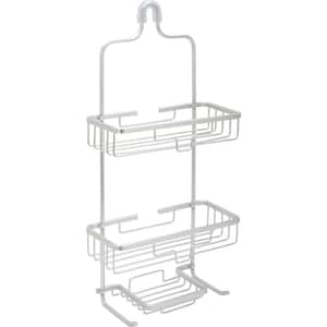 Rustproof Over-the-Shower Caddy in Satin Chrome