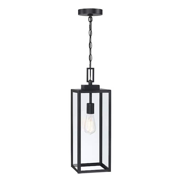 Hukoro 24 in. 3-Light Bronze Unique Pendant Chandelier with Tiffany-Style Glass