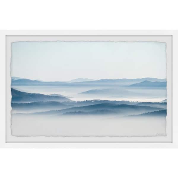 Unbranded "Misty Mountains" by Marmont Hill Framed Nature Art Print 16 in. x 24 in.