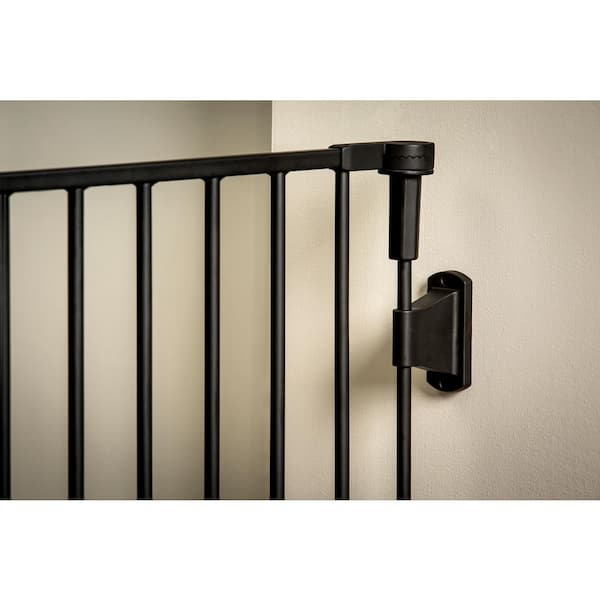 Cardinal Gates XpandaGate 29.5 in. H x 100 in. W x 2 in. D Expandable Child  Safety Gate, Black EX100-BK-C - The Home Depot