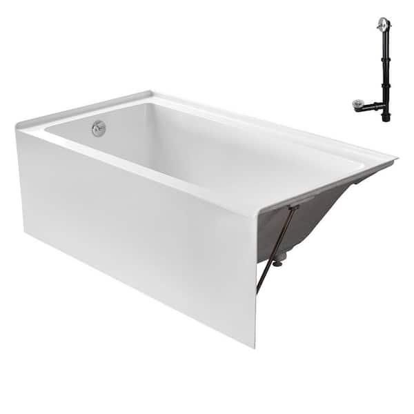 Streamline GA-300-2-CH 60 in. x 30 in. Acrylic Soaking Alcove