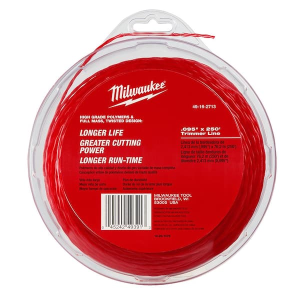 Milwaukee 0.095 in. x 250 ft. Trimmer Line