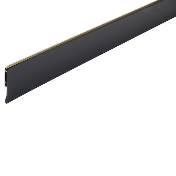 M-D Building Products 5744 M-D 0 Heavy Duty Door Sweep 1/4 In W X 36 In L X 2 In H Bright Brite Gold 