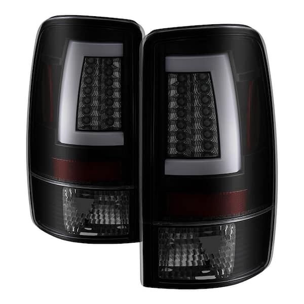 Chevy Suburban/Tahoe 1500/2500 00-06 / GMC Yukon/Yukon XL 00-06 Version 2 Light Bar LED Tail Lights - Black Smoke