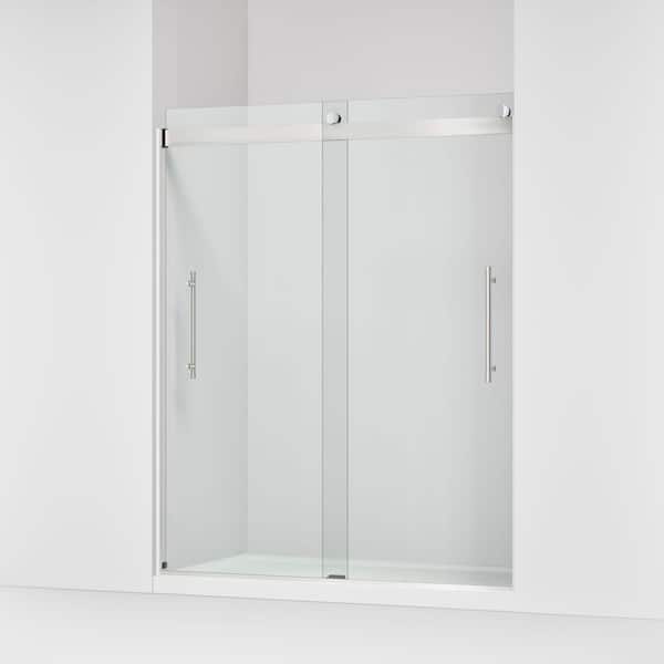 KOHLER Setra 57-60 in. W x 71 in. H Frameless Sliding Shower Door