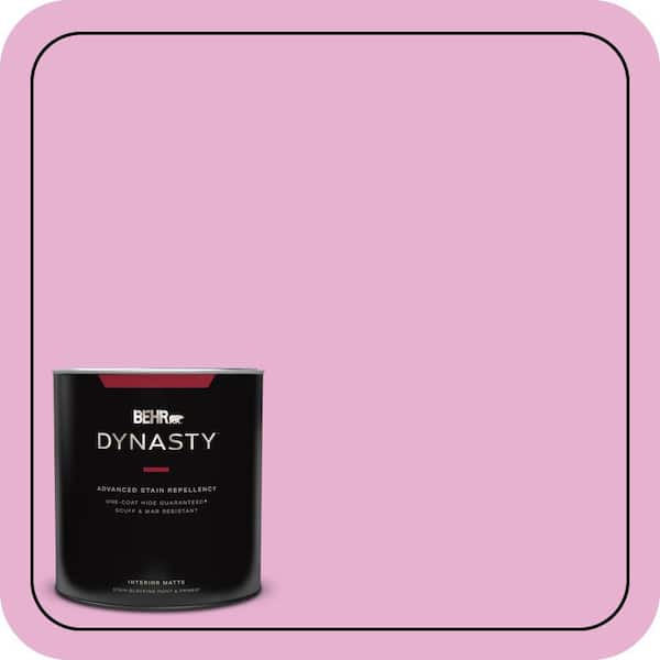 BEHR DYNASTY 1 qt. #P120-2 Gumball Matte Interior Stain-Blocking Paint & Primer