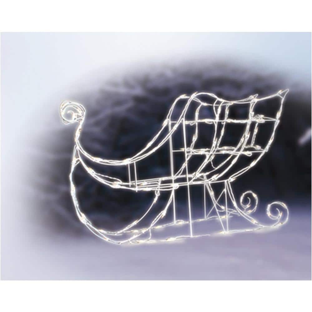 42 in. Wire Frame Sleigh