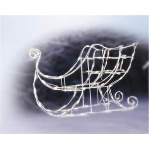 42 in. Wire Frame Sleigh