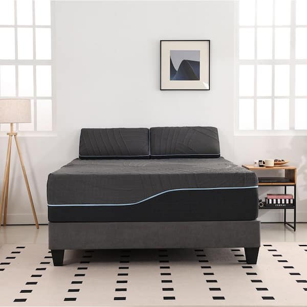 Ego Platinum Full Medium Copper Gel Memory Foam 14 in. Bed-in-a-Box Mattress