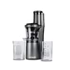  nutribullet Slow Juicer, Slow Masticating Juicer Machine, Easy  to Clean, Quiet Motor & Reverse Function, BPA-Free, Cold Press Juicer with  Brush, 150 Watts, Charcoal Black, NBJ50300, 24-oz: Home & Kitchen