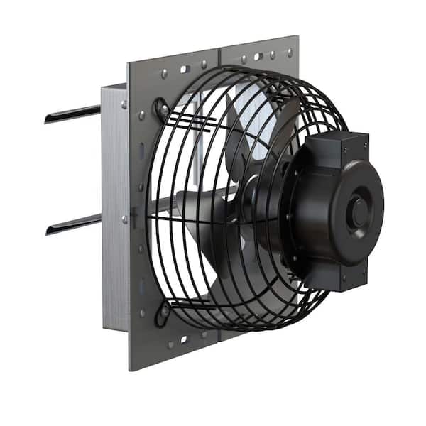 【未使用・訳あり】SHUTTER EXHAUST FAN 換気扇 HA300M Hessaire 300 CFM Shutter Exhaust Fan Gable Mounted, 8 in