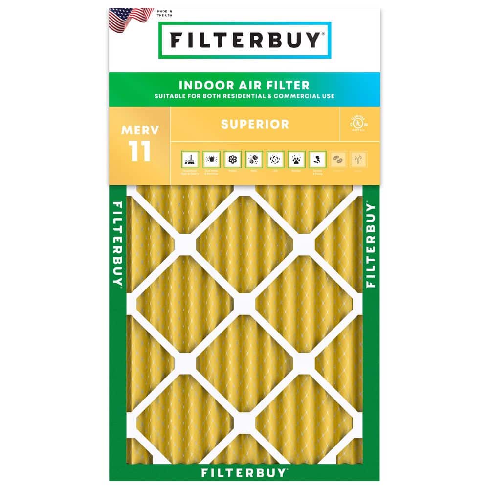 14 in. x 30 in. x 2 in. MERV 11 (FPR 7) Allergen Defense Pleated HVAC AC Furnace Air Filters Replacement (1-Pack) price history on PriceWatchPro
