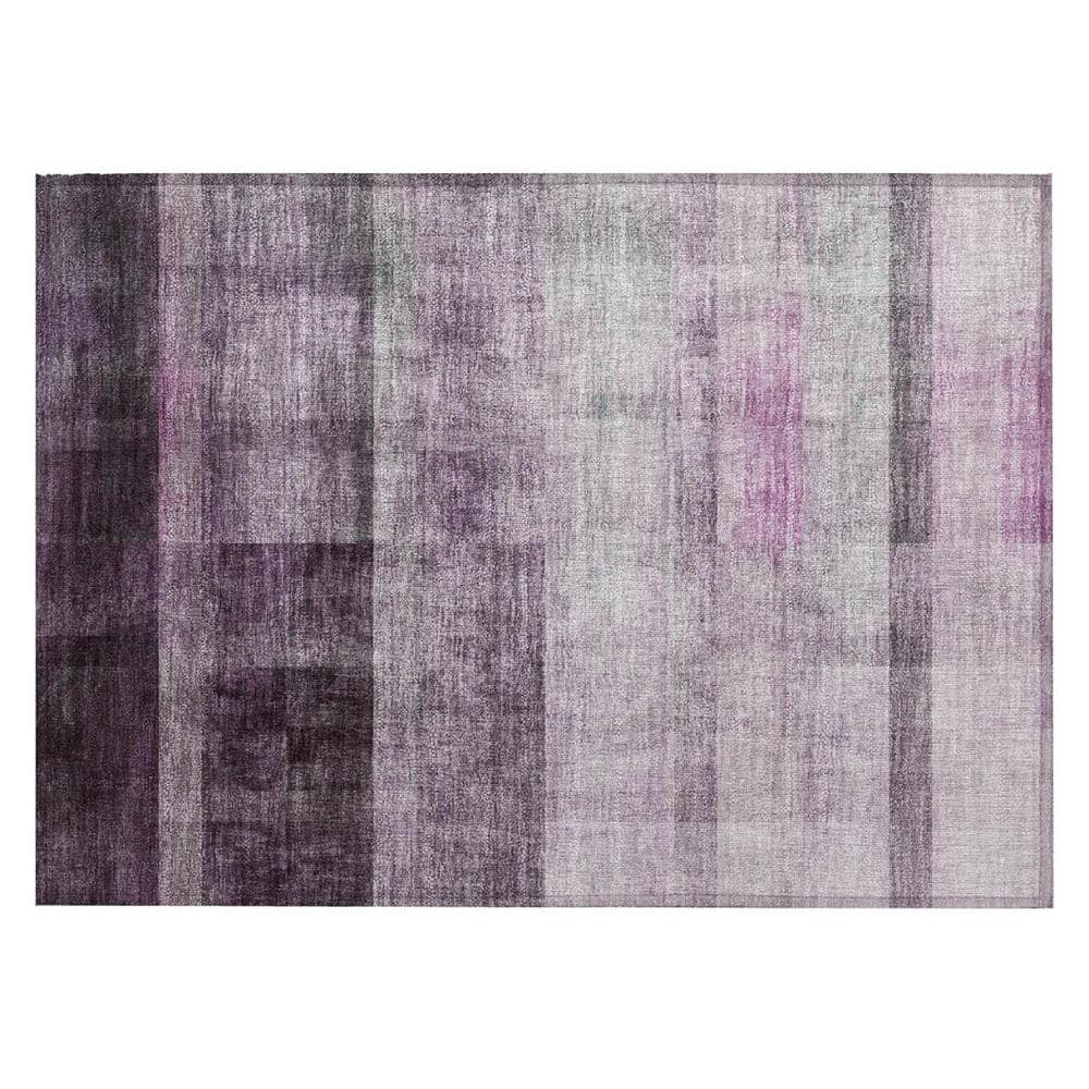 Purple 2 ft. x 3 ft. Woven Solid Color Rectangle Indoor/Outdoor Area Rug price history on PriceWatchPro