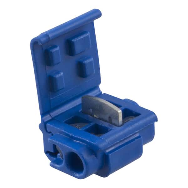 CURT Snap Lock Tap Connectors with Gel Sealant (18-14 Wire Gauge, 100-Pack)