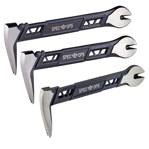 8", 10" and 11" Nail Puller Cats Paw Pry Bar, High-Carbon Steel