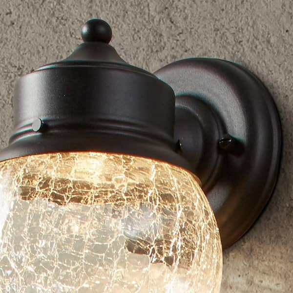 Hampton bay exterior led deals wall lantern