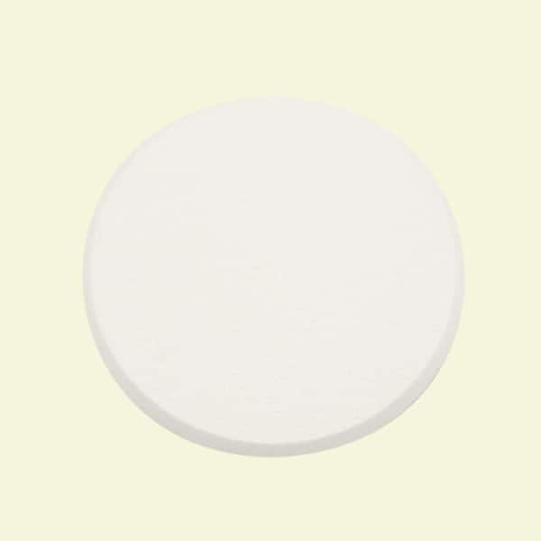 3 1/4 in., Rigid Vinyl, White, Self Adhesive Wall Protector