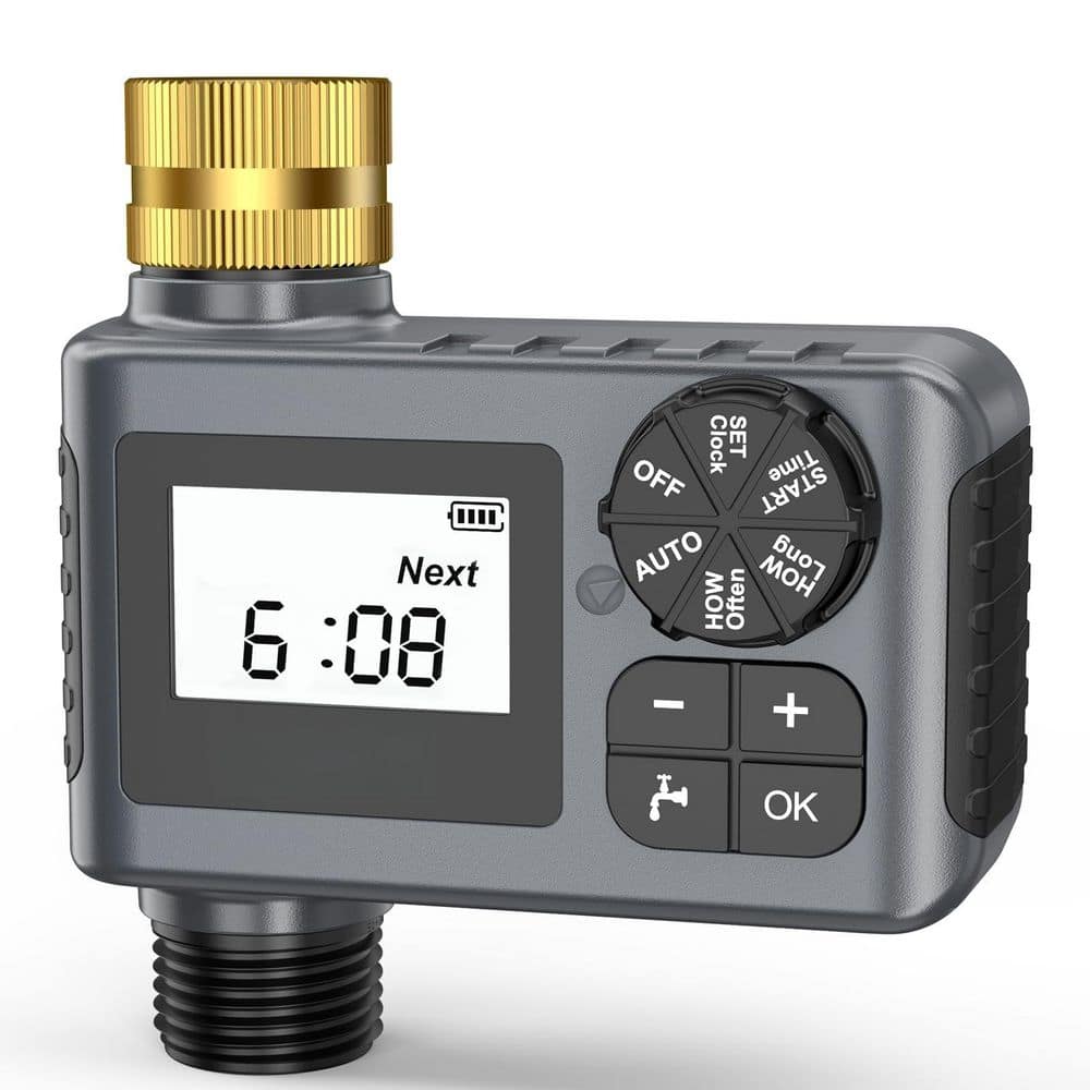 OGETFUUR Water Faucet Timers for Outdoor Garden Hose, Hose Timer with ...