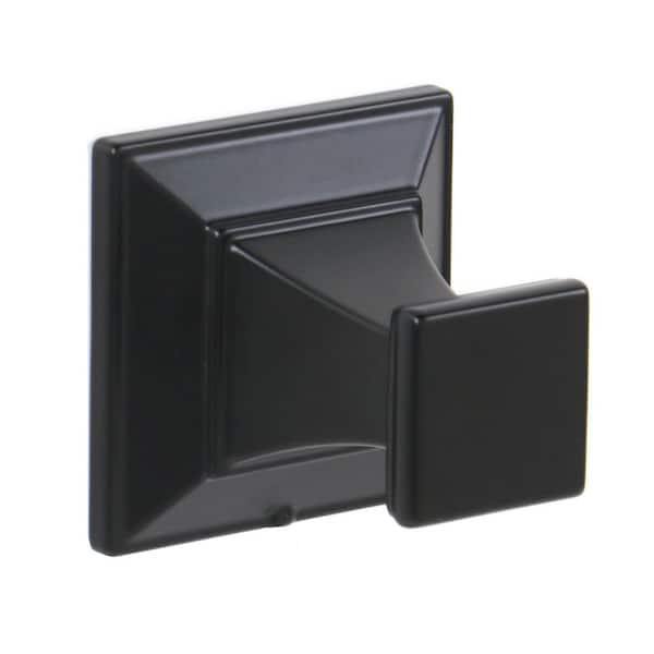 Lorent Robe Hook in Matte Black