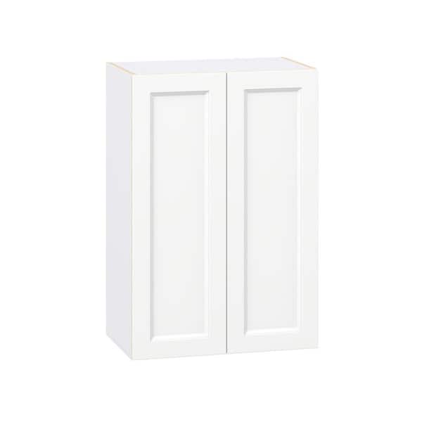 Laramie 24 in. W x 14 in. D x 35 in. H Assembled Wall Kitchen Cabinet in Painted Bright White