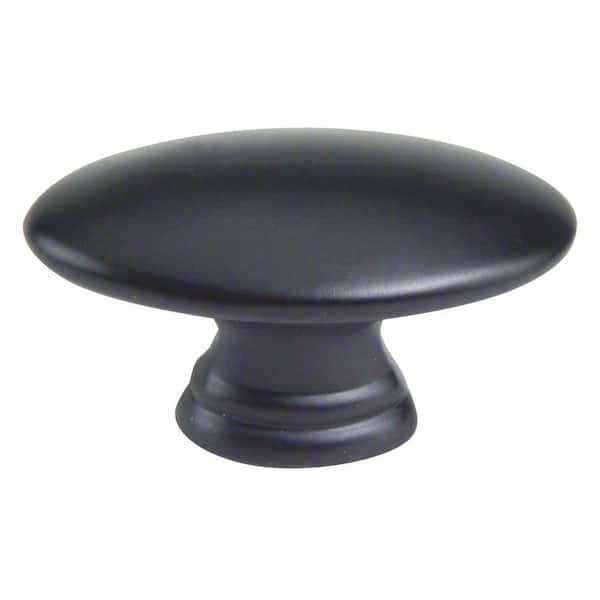 Atlas Homewares Successi Collection 1-1/2 in. Aged Bronze Egg-Shaped Cabinet Knob