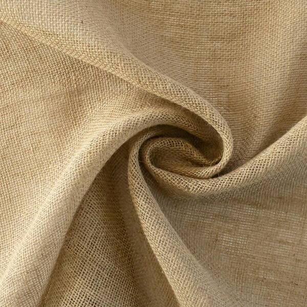 Wheat / Off-White Jute Fabric, Decorative Burlap