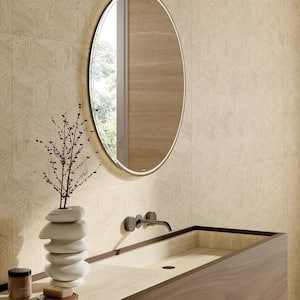 Sensi Roma 24 in. x 48 in. Cream Porcelain Tile (15.5 sq. ft./Case)