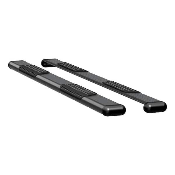 O-Mega II 88-Inch Black Aluminum Side Steps, Select Chevrolet Avalanche, Silverado, Suburban, GMC Sierra, Yukon XL