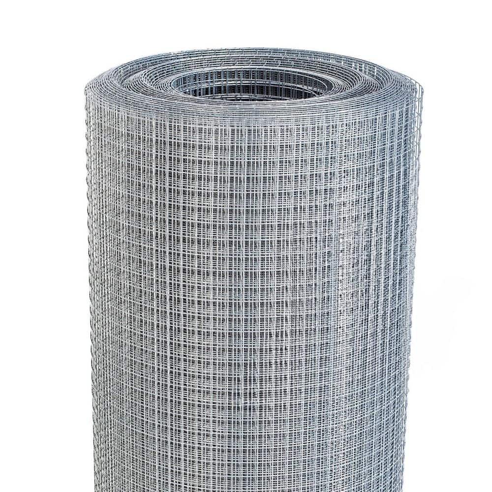 48 in. x 100 ft. 23-Gauge Reinforced Hot-Dip Galvanized Wire Mesh for Garden Plant and Livestock Cage Precision Welding price history on PriceWatchPro
