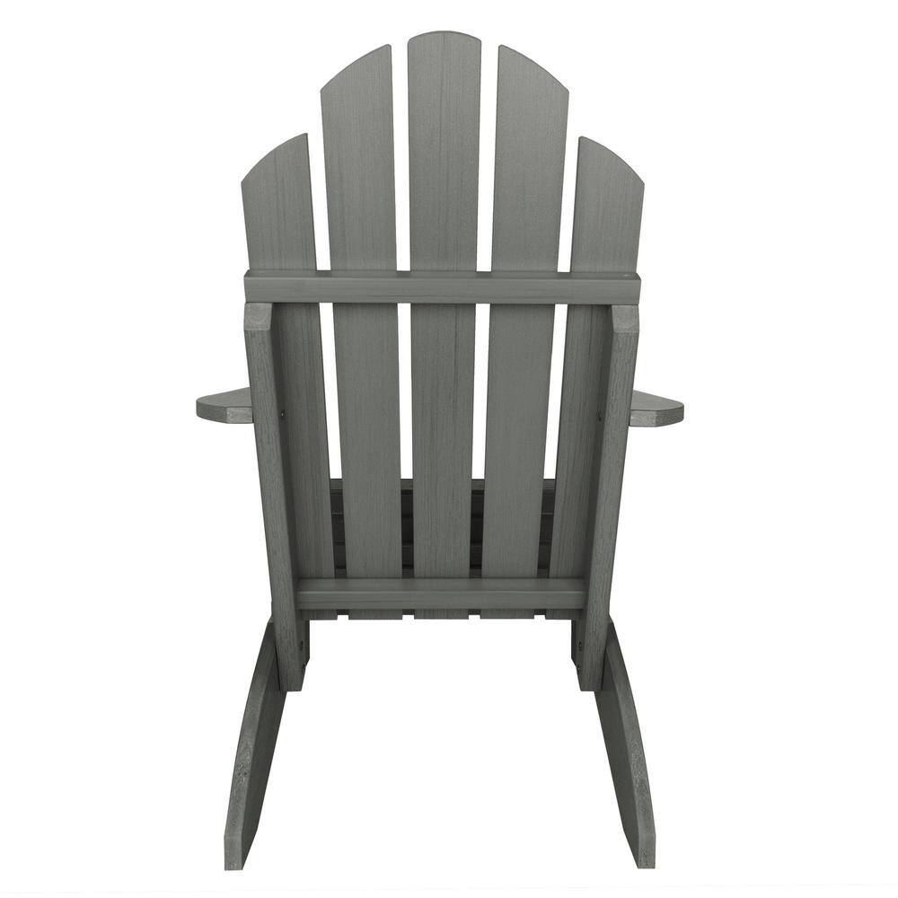Classic Westport Coastal Teak Plastic Adirondack Chair