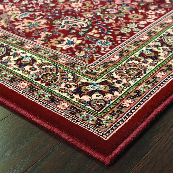Westminster Red 2 ft. x 8 ft. Runner Rug