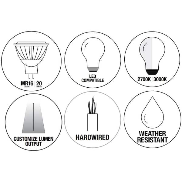 KICHLER Low Voltage Centennial Brass Hardwired Weather