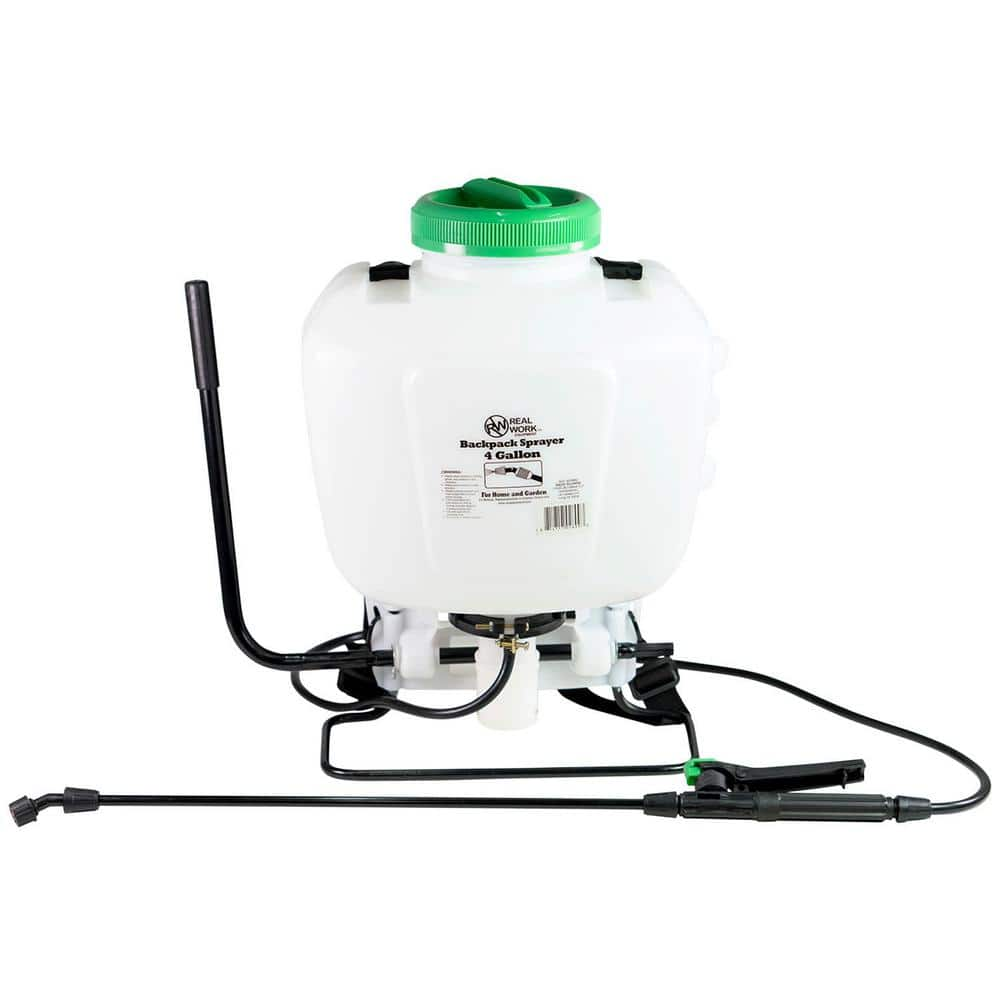 REALWORK 4 Gal. Backpack Sprayer 347004G - The Home Depot