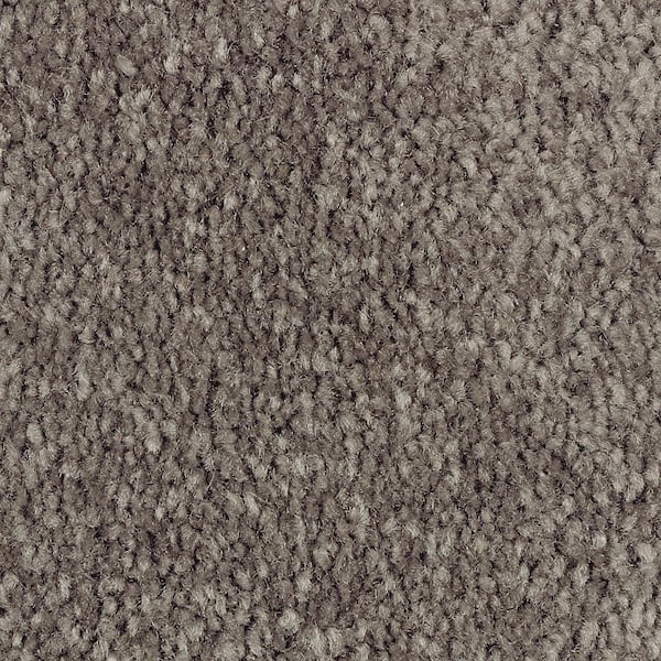 Lifeproof Mason II  - Hammered Iron - Gray 54 oz. Triexta Texture Installed Carpet