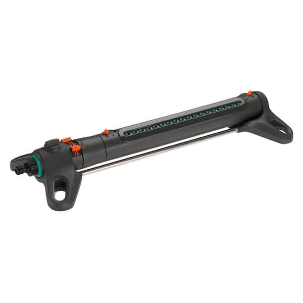3-Adjustment 3800 sq. ft. Aquazoom Oscillating Sprinkler for Even Flow