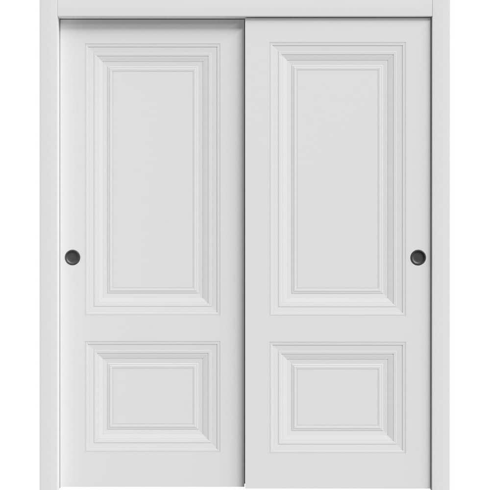 7772 60 in. x 84 in. Sold Core White Color Wood Sliding Door price history on PriceWatchPro