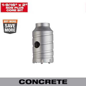 1-9/16 in. Carbide SDS-PLUS Masonry Core Bit