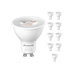 50-Watt Equivalent GU10 MR16 Dimmable Track Light LED Light Bulb, 3000K Warm White (10-Pack)