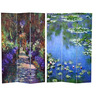 6 ft. Printed 3-Panel Room Divider